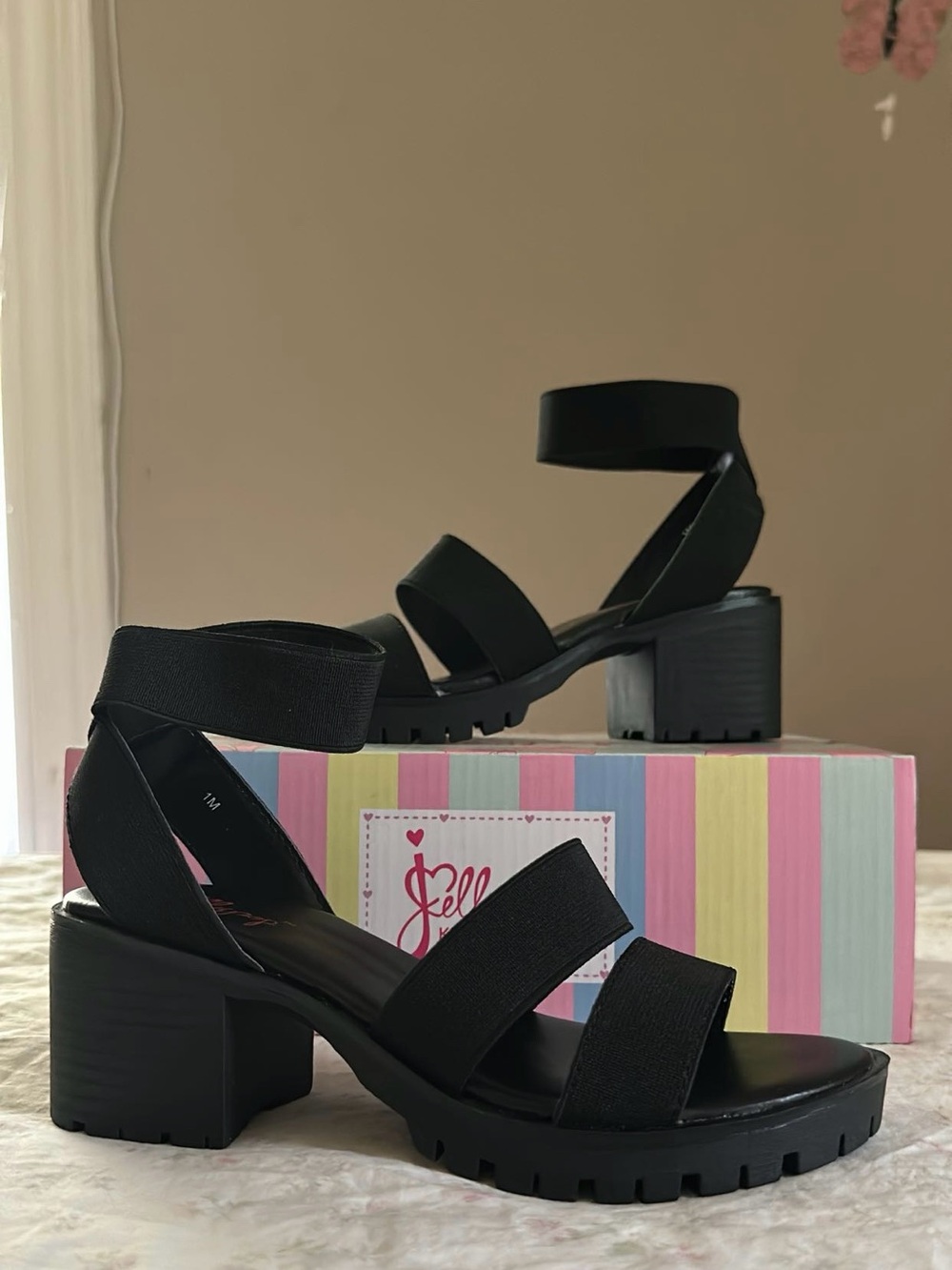 Jellypop Kid’s Block Heel Sandals